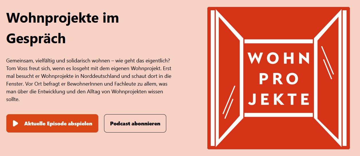 Was auf die Ohren: Wohnprojekte im Gespräch
