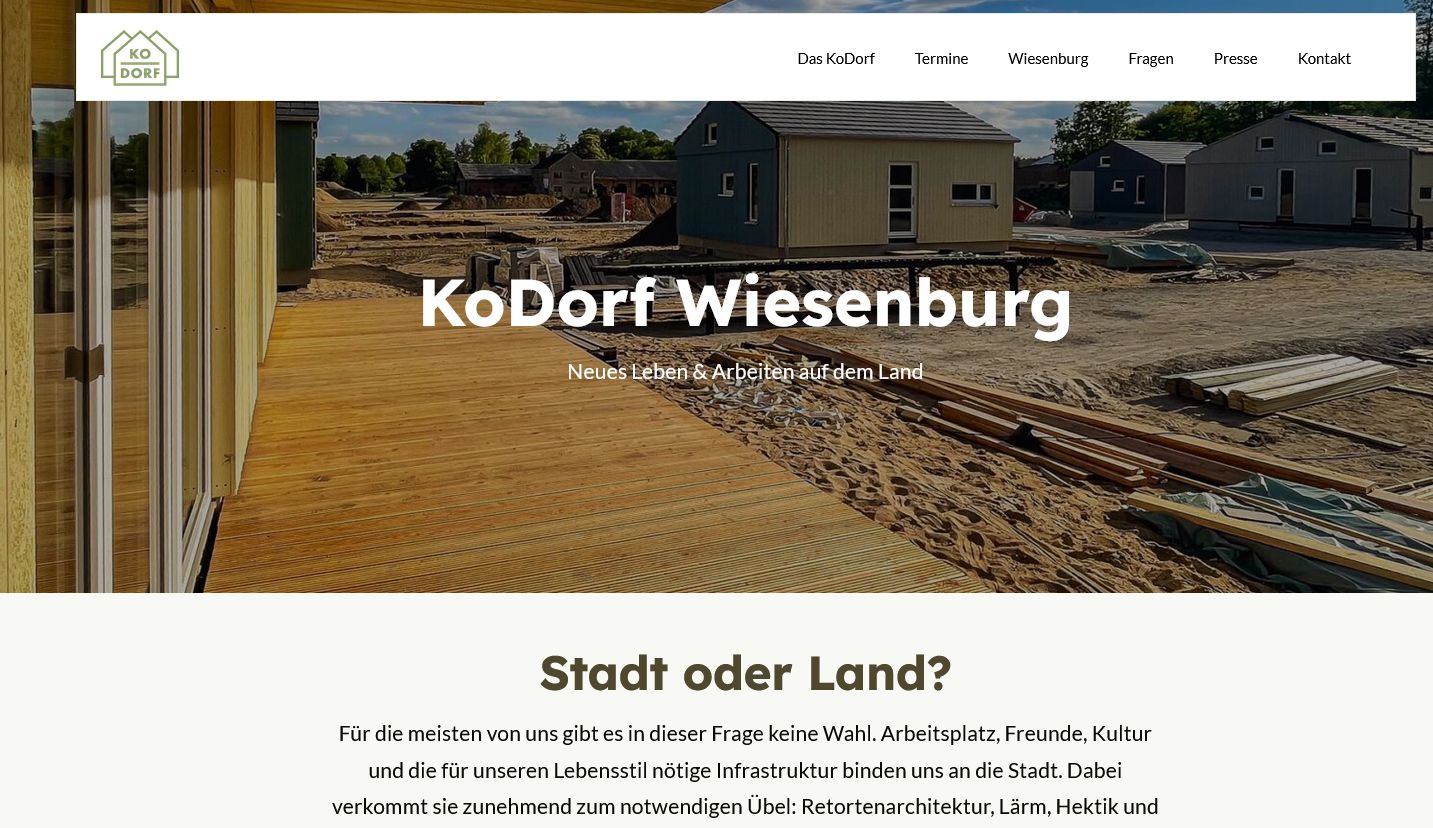 Das Bier in Nachbars Kühlschrank – ein KoDorf in Brandenburg