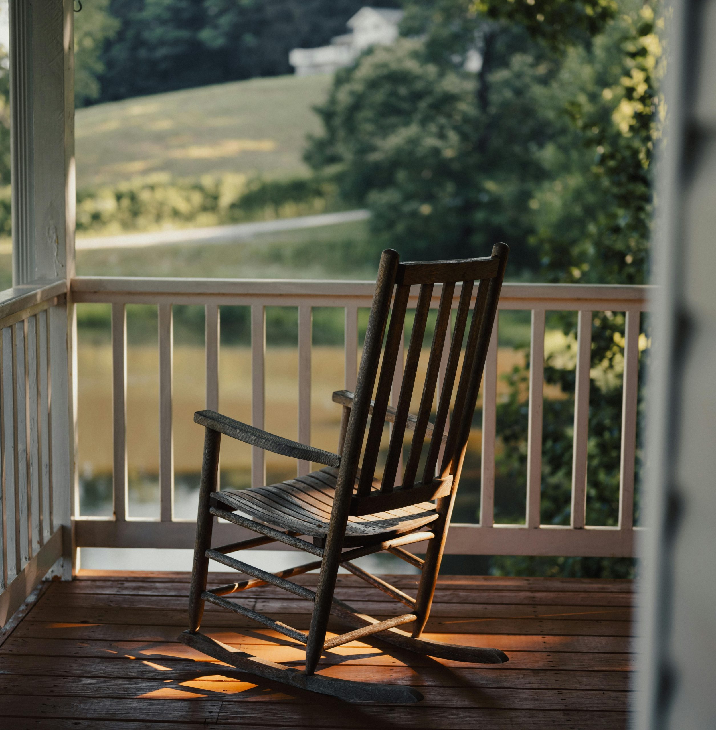 Wieviel Platz gönne ich meinem Schaukelstuhl?
